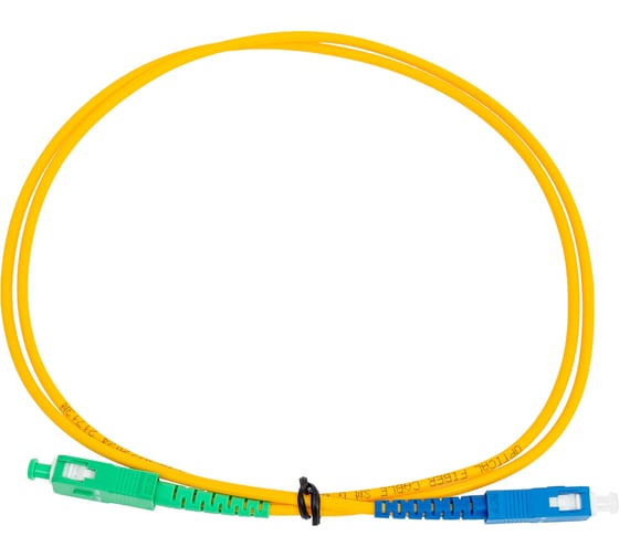 Изображение товара Шнур оптический "КОМПАНИЯ ФОРТОН" SCAPC/SCUPC-SM-simp-1м