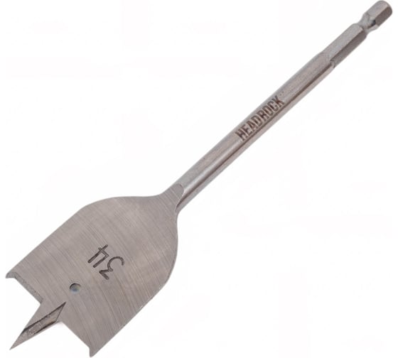 Изображение товара Сверло по дереву перовое шестигранный хвостовик 34x152 мм HEADROCK 716-247-15234