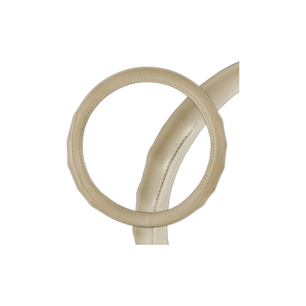 Изображение товара Оплетка SKYWAY Touch-3 M из экокожи бежевая для диаметров 37-39 см