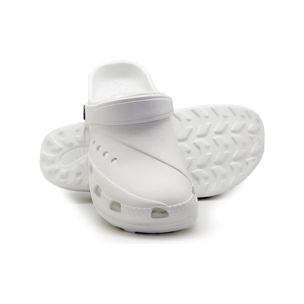 Изображение товара Сабо женские из ЭВА белые с ремешком Прабо 601/06 р-р 41 4346