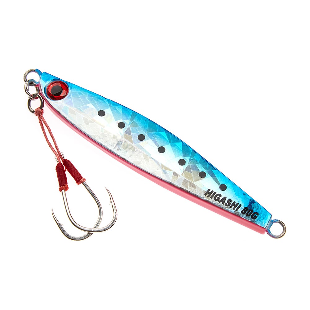 Изображение товара Пилькер HIGASHI Hayai Jig 80 г, блесна для рыбалки, дальний заброс