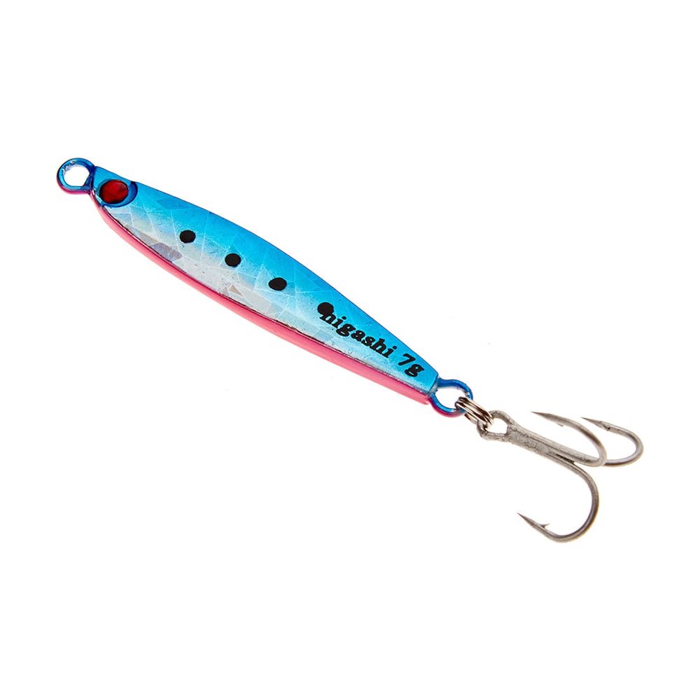 Изображение товара Пилькер HIGASHI Hayai jigu 7 г - блесна для рыбалки, тройник, 1 шт