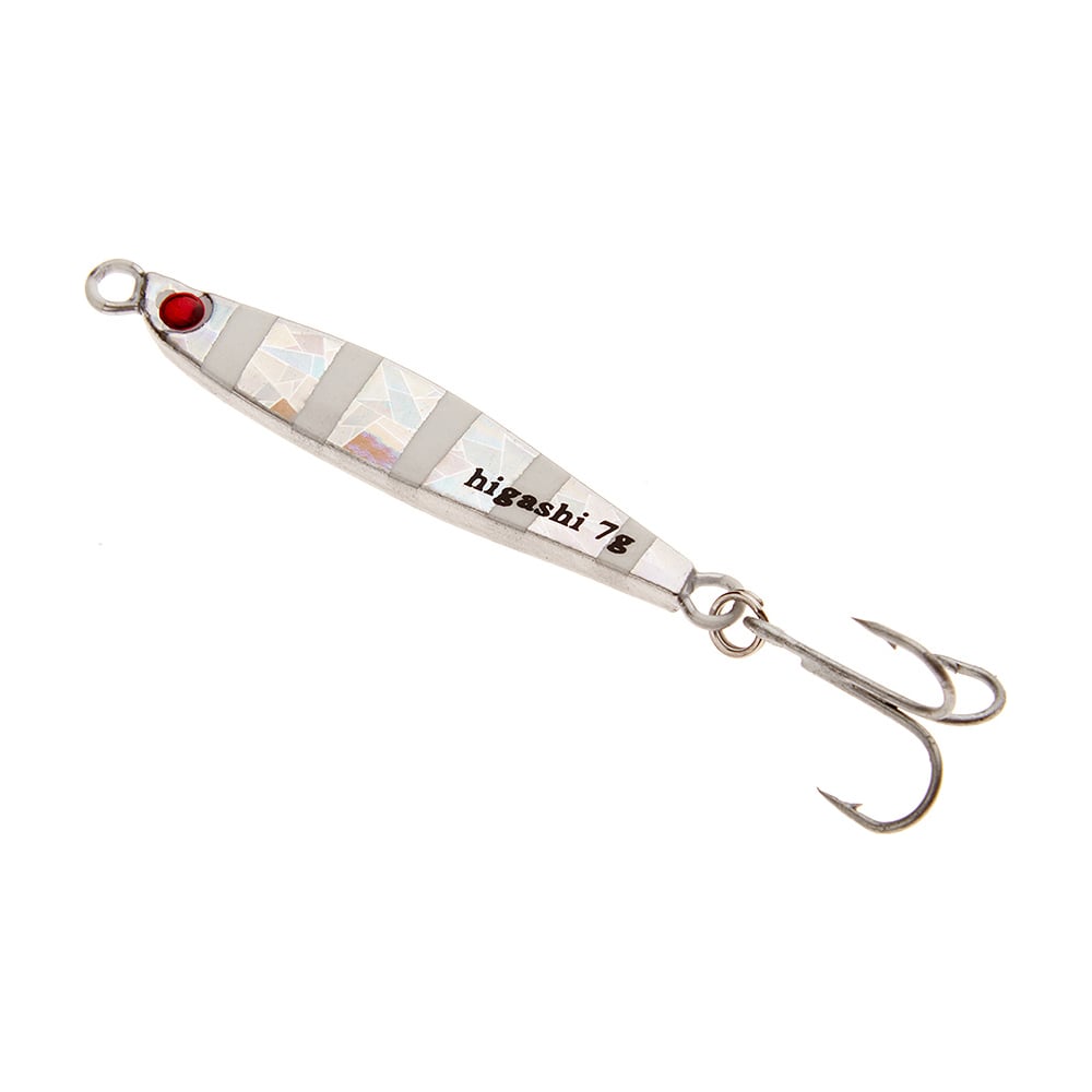Изображение товара Пилькер HIGASHI Hayai jigu 7 г - блесна для ловли рыбы, тройник, яркий цвет
