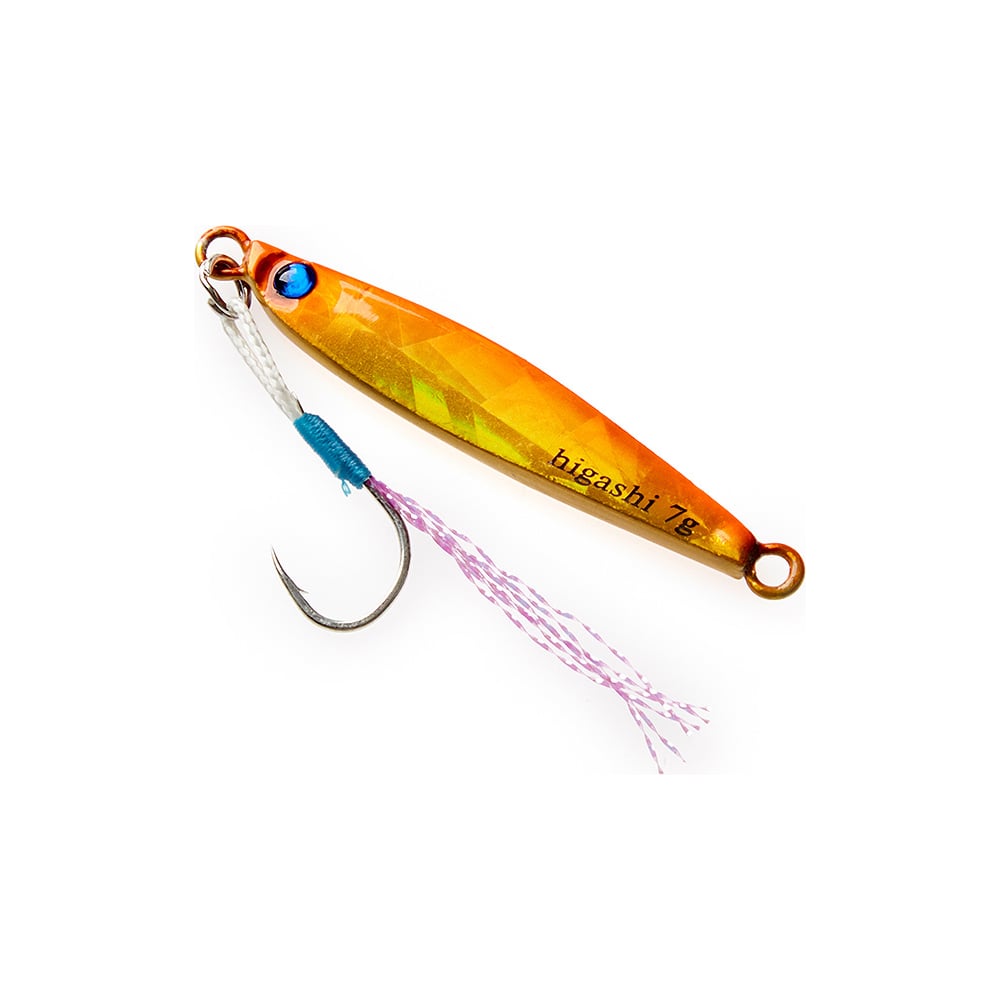 Изображение товара Пилькер HIGASHI Hayai jigu 7 г для ловли рыбы, блесна с крючком