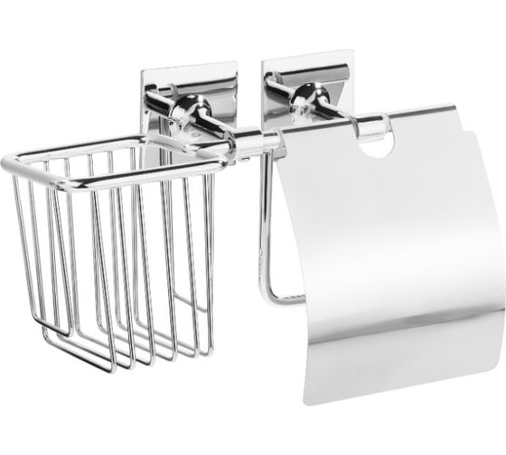 Изображение товара Двойной держатель туаленой бумаги и освежителя воздуха Kleber Expert KLE-EX045