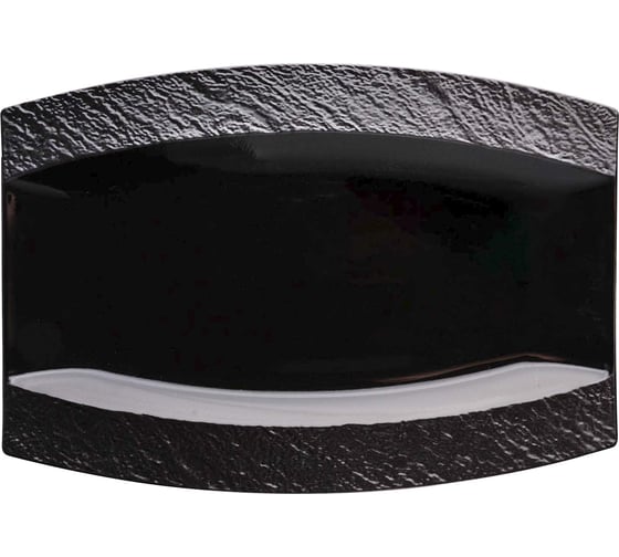 Изображение товара Блюдо сервировочное BILLIBARRI Wild Slate, фарфор, 36,5 см, цвет черный 806686283244