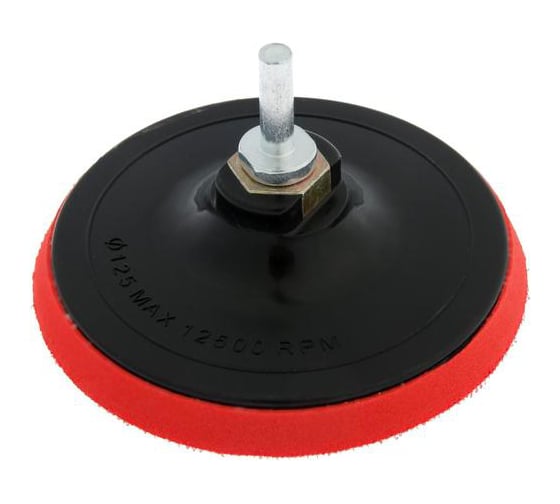 Изображение товара Насадка с адаптером на липучке (125 мм; М14) для дрели и УШМ ТУНДРА 1124375