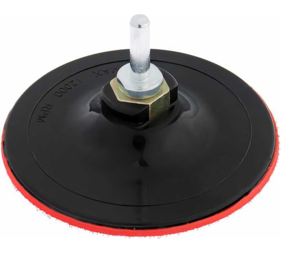 Изображение товара Насадка твердая с адаптером на липучке (115 мм; М14) для дрели и УШМ ТУНДРА 4720042