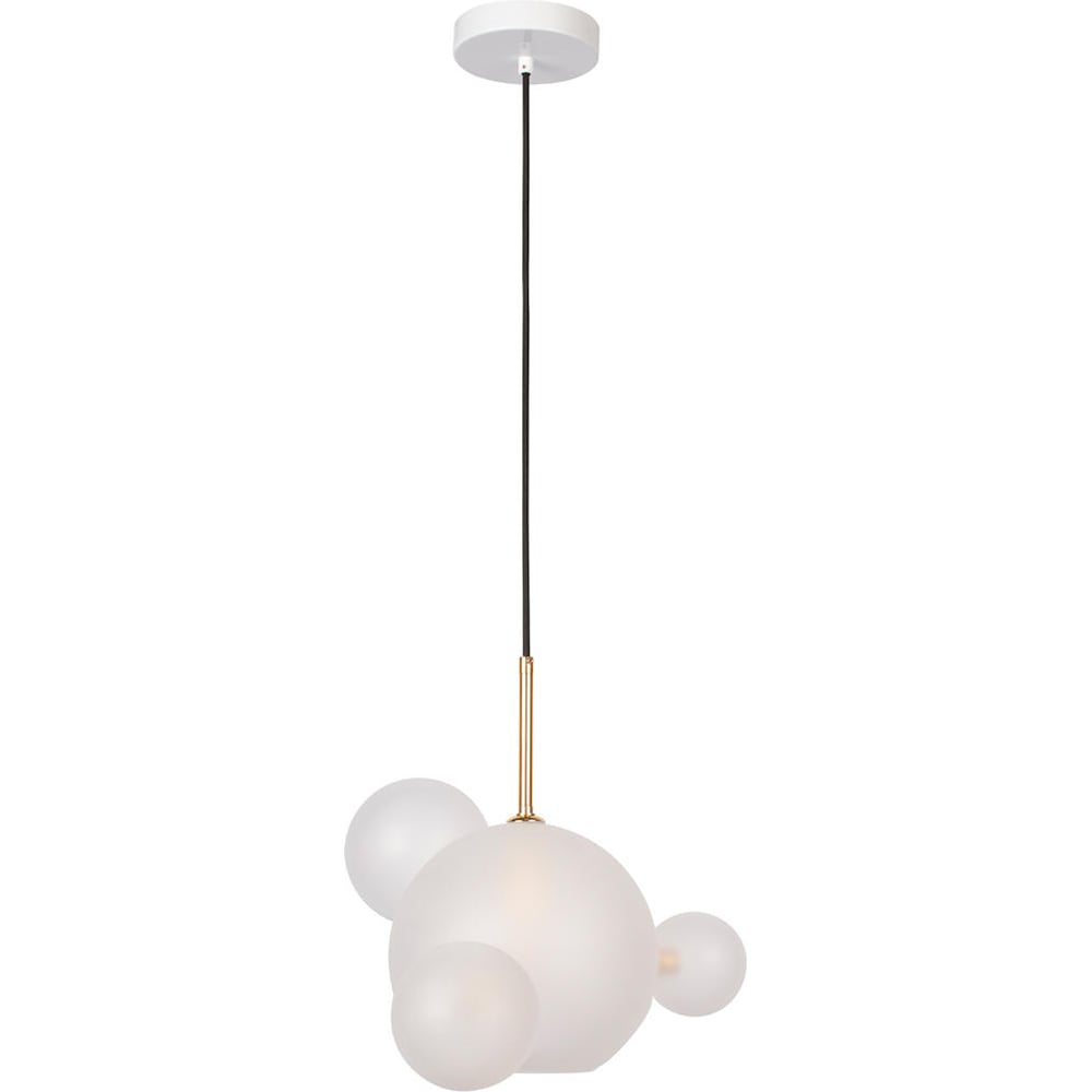Изображение товара Подвесной светильник LOFT IT Bolle 2030-P4 mini стиль модерн белый с золотом