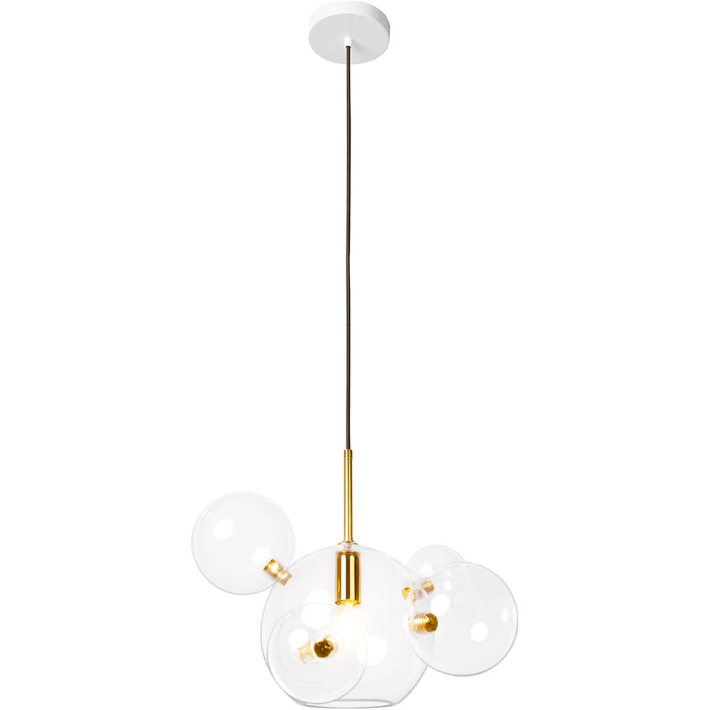 Изображение товара Подвесной светильник LOFT IT Bolle 2027-P6 mini в стиле модерн с прозрачным стеклянным плафоном