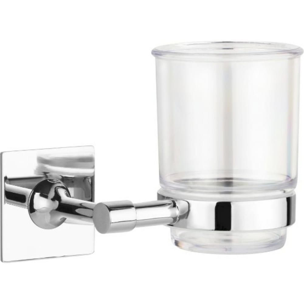 Одинарный держатель стакана для ванной Kleber держатель стакана для ванной хром kleber expert kle ex044