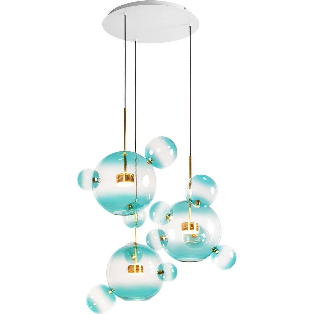 Изображение товара Подвесной светильник LOFT IT Bolle 2027-D3 Blue