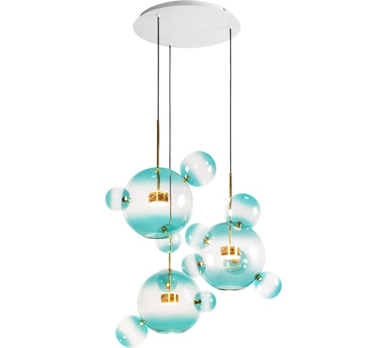 Изображение товара Подвесной светильник LOFT IT Bolle 2027-D3 Blue