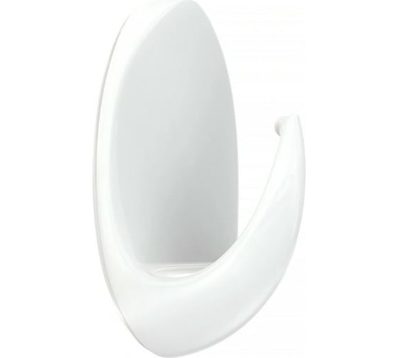 Изображение товара Крючки Kleber пластик на липкой ленте 3, 5 см, белые 5 шт. KLE-SG005