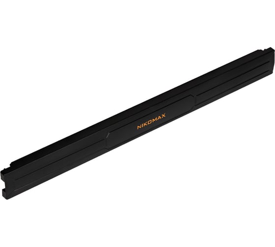 Изображение товара Панель NIKOMAX заглушка 19", 1U, на защелке, пластиковая, черная NMC-OP-BLANK-FI-1U-BK