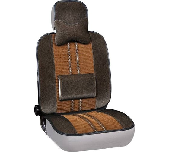 Изображение товара Меховые чехлы сиденья SKYWAY искусственный мутон, 5 предметов S03001054