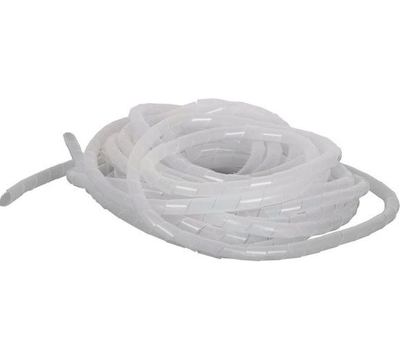 Изображение товара Лента спиральная NIKOMAX диаметр 19мм, толщина 1,2мм, для пучка до 50мм, белая, 10м NMC-SWB19-010-WT-K