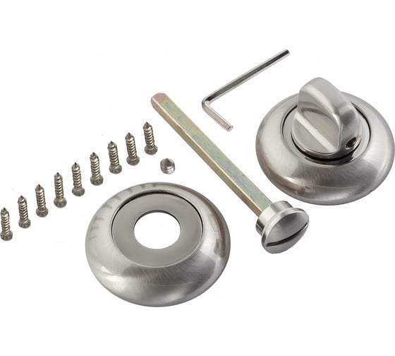 Изображение товара Завертка к ручкам TIXX никель матовый/никель блестящий IN BK 08 SN/NP