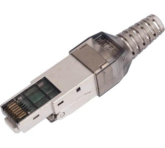 Изображение товара Коннектор SUPRLAN 8P8C STP Cat.6A (RJ-45) безынструментальный (DIY) 10-0240-1