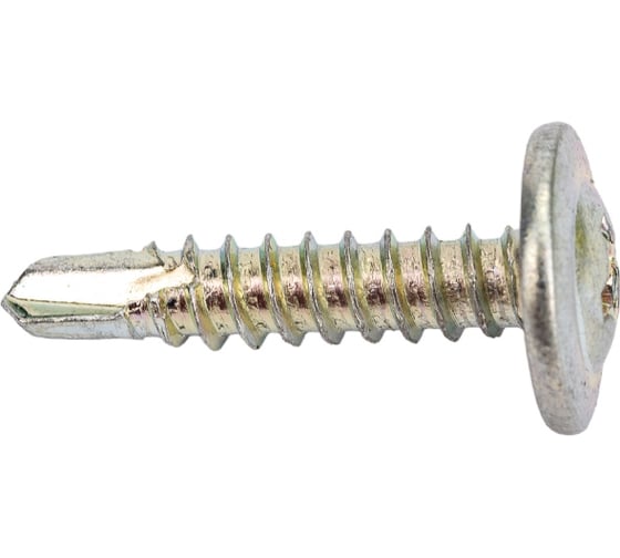 Изображение товара Саморезы Steelfix 4,2х19 ПШС (прессшайба сверло), цинк, 1кг (670шт), А-00252