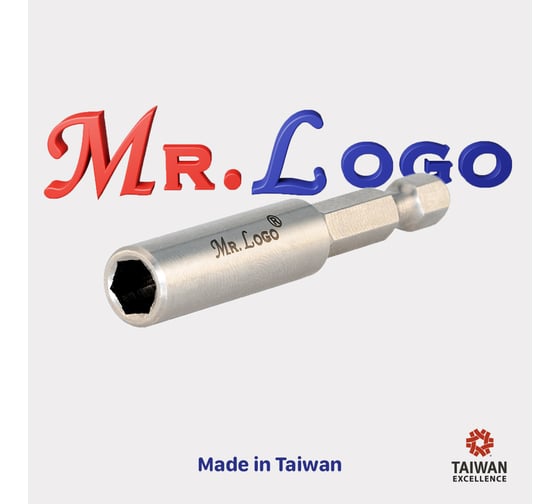 Изображение товара Магнитный держатель для бит 60 мм, нержавеющая сталь Mr.Logo BH060SM-1