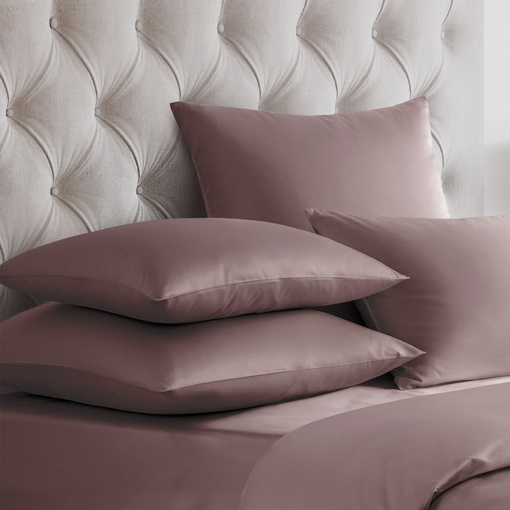 Изображение товара Наволочки EDELSON из тенцель-трикотажа 50x70 см, мокко, 2 шт