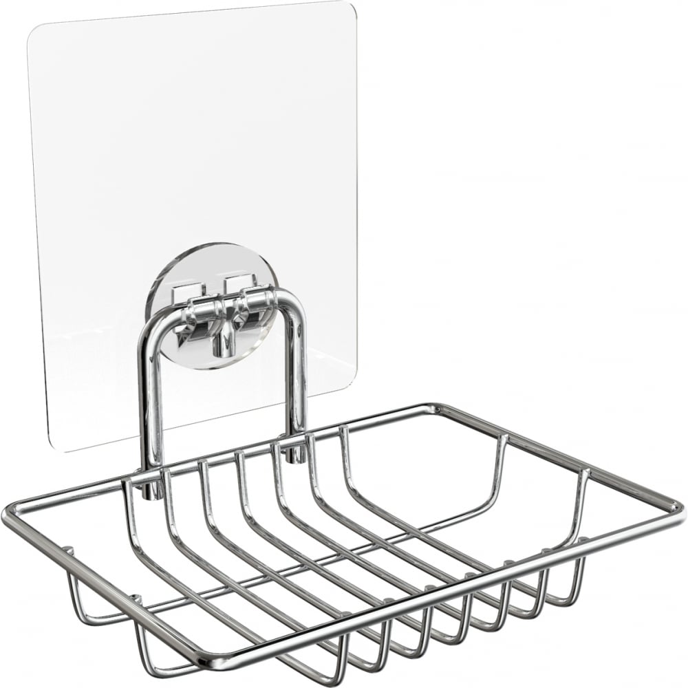 Настенная мыльница-решетка для ванной Kleber угловая полка решетка для ванной fora