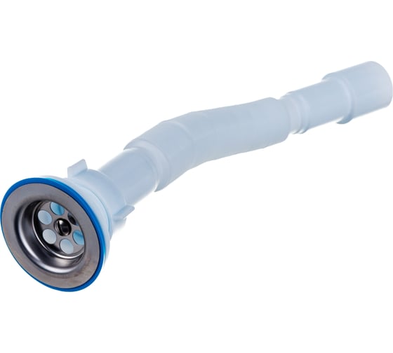 Изображение товара Сифон для мойки Гофра АНИ Пласт, 1 1/2x40/50, нержавеющая сетка G106 025-0300