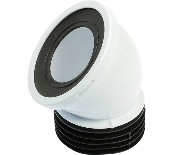 Изображение товара Фановая труба для унитаза АНИ Пласт 110 мм, 45 гр, для чугунных труб W4228 025-0586