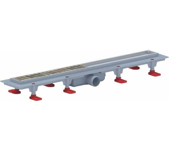 Изображение товара Душевой лоток АНИ Пласт горизонтальный выпуск, сухой затвор, Дн40, 850х62, под плитку TLQ1085 004-0398