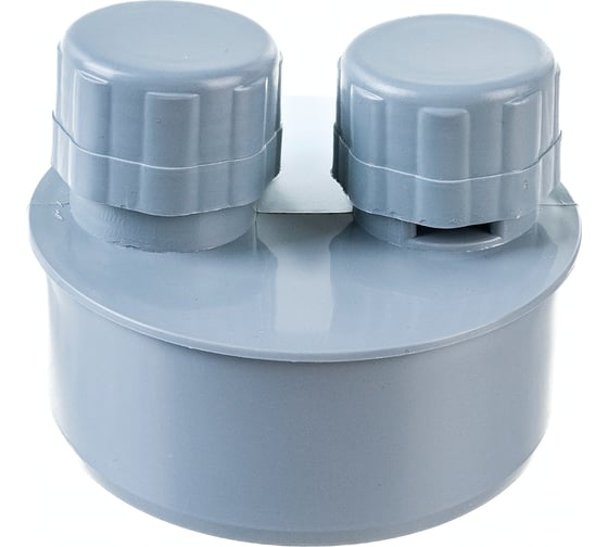 Изображение товара Вакуумный канализационный клапан-аэратор АТЛАС ПЛАСТ серый DN 110 SPCVVMG00110