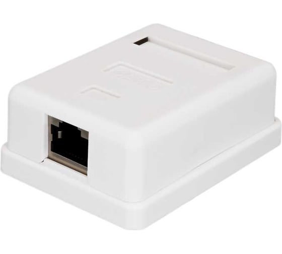 Изображение товара Компьютерная розетка SUPRLAN 8P8C (RJ-45), FTP, 6, 1 порт (DIY) 10-0352-1