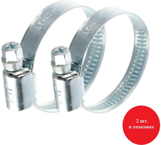 Изображение товара Червячный хомут ZIP 25-40/9W1 50071