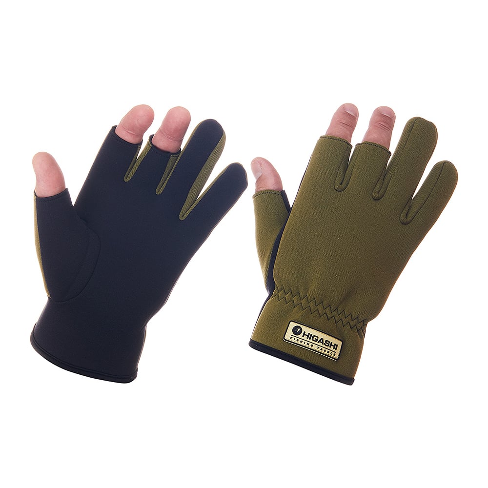 Изображение товара Перчатки HIGASHI Antey Olive 3F 2XL для активного отдыха всесезонные стильные