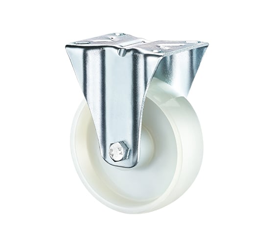 Изображение товара Опора колесная неповоротная (100 мм; 150 кг; нейлон) RONEL FRCn 46