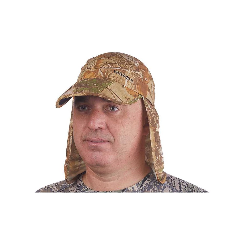 Изображение товара Бейсболка HIGASHI Trail Cap (camo forest), летняя, мужская, универсальная