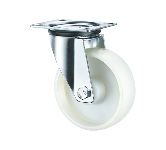 Изображение товара Опора колесная поворотная (195 мм; 320 кг; нейлон) RONEL SRCn 80