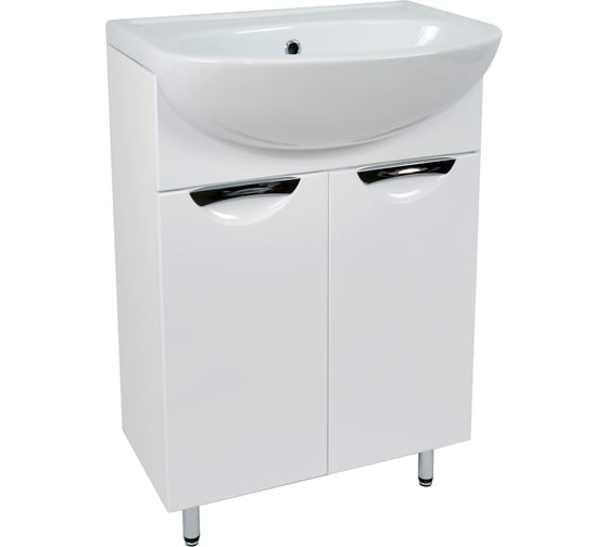 Изображение товара Тумба DORATIZ Афина 50 под умывальник Уют 50, белый 9912.472