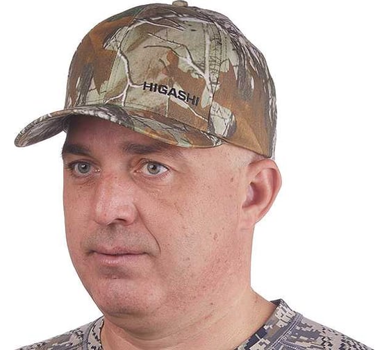 Изображение товара Бейсболка HIGASHI Hunter Cap (camo forest) 05933