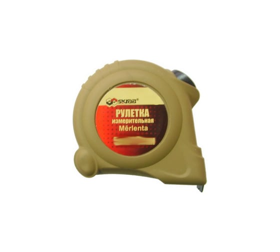Изображение товара Рулетка SKRAB 5/0,019 м золотая серия, автостоп 40067
