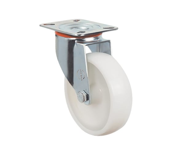 Изображение товара Опора колесная поворотная (150 мм; 180 кг; нейлон) EMES EM01 ZKZ 150