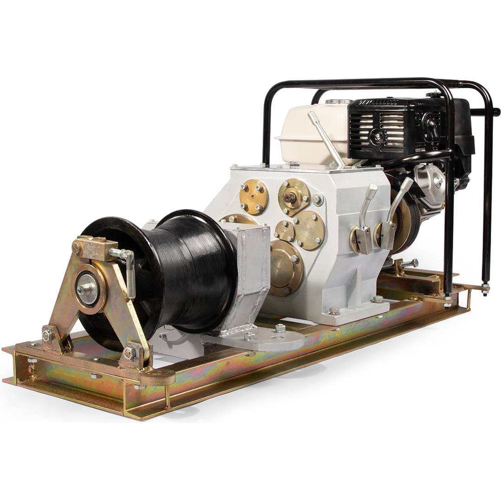 Изображение товара Автономная тяговая лебедка КВТ ЛТА-8 серия ПРОФИ 92357 мощная бензиновая