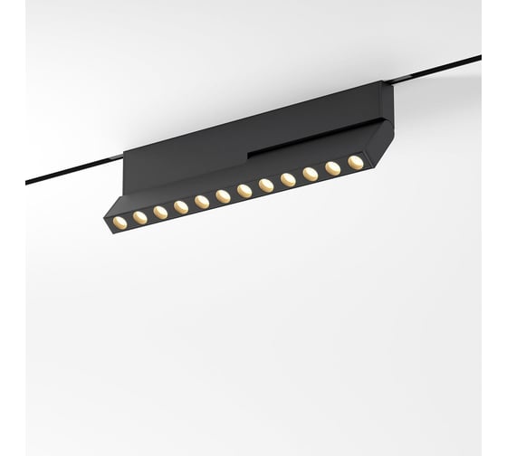 Изображение товара Трековый светильник Elektrostandard Mini Magnetic 12W 3000K черный a067280