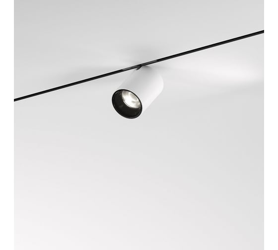 Изображение товара Трековый светильник Elektrostandard Mini Magnetic 9W 3000K белый/черный a067275