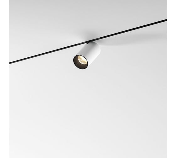 Изображение товара Трековый светильник Elektrostandard Mini Magnetic 5W 3000K белый/черный a067273