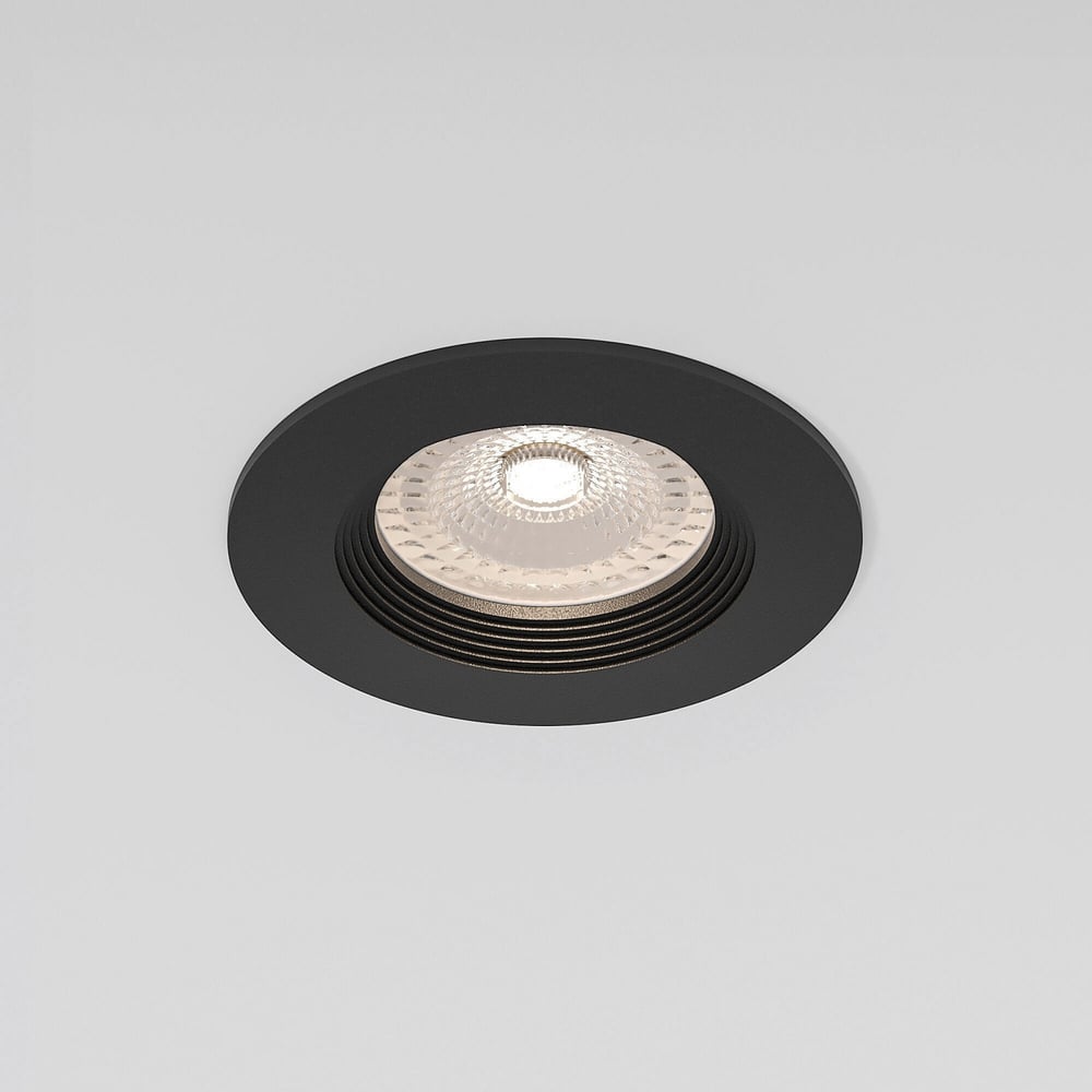 Изображение товара Светильник встраиваемый Elektrostandard City GU10 черный a067705