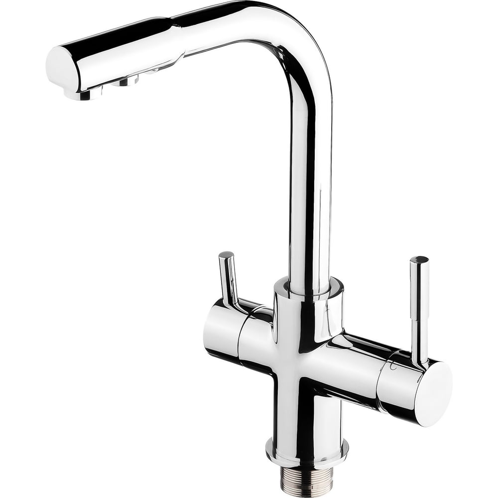 Изображение товара Смеситель трёхканальный Гейзер Lux 25431