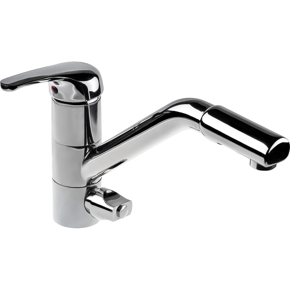 Изображение товара Современный трёхканальный смеситель Гейзер Cascade 25430 для кухни в стиле хай-тек