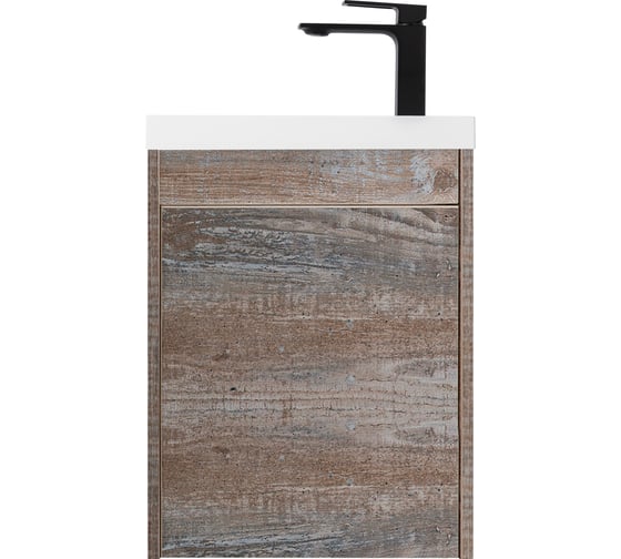 Изображение товара Подвесная база под раковину Art&Max FAMILY с одной распашной дверцей, Pino Esotica, 400x220x500, Family-400-1D-SO-PE