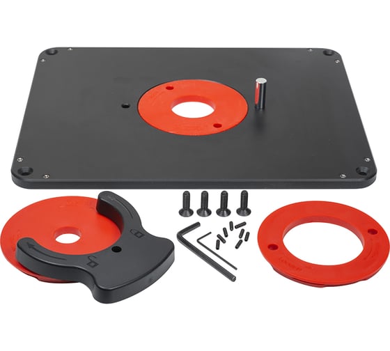 Изображение товара Пластина HPL для установки фрезера 298x235x10 мм WOODWORK RPW-03